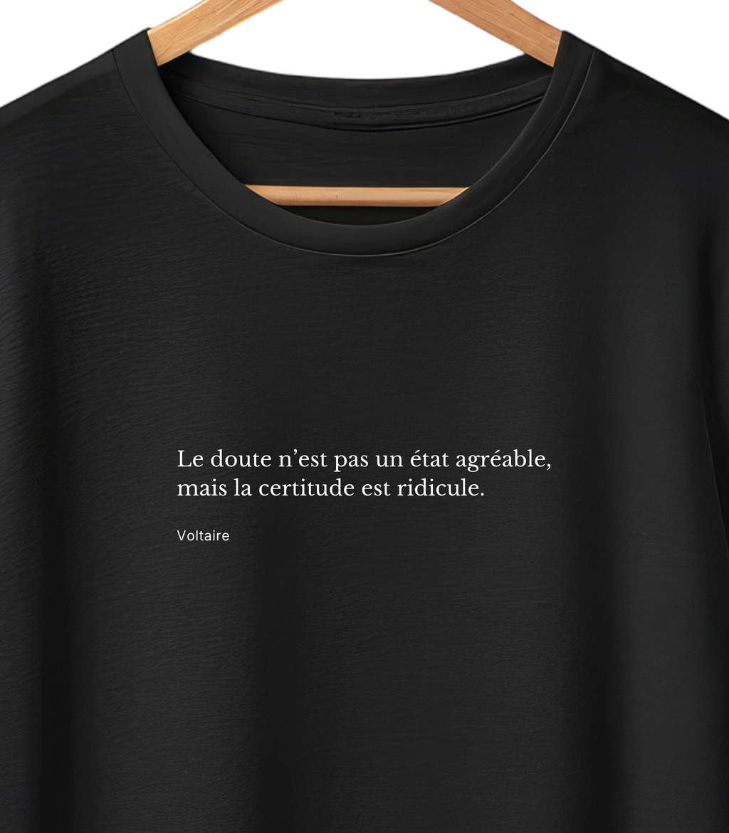 Voltaire — Le doute